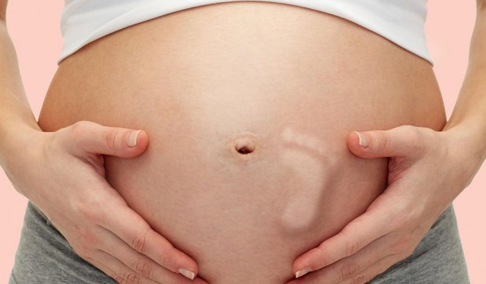 Qué indica la forma de panza en el embarazo